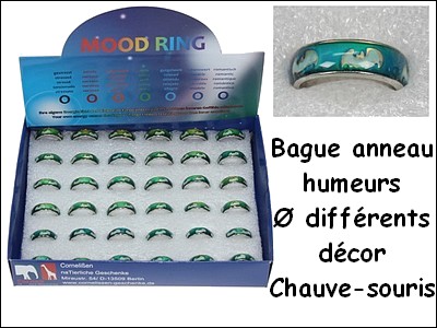 6 Bagues Humeur + 1 Collier Changeant De Couleur - Bagues Et Collier Thermosensibles Ajustables Pour Enfants Et Femmes - 10